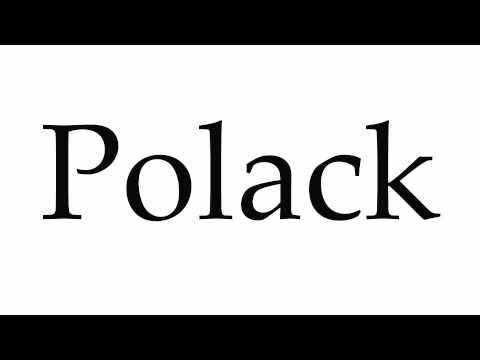 How to Pronounce Polack