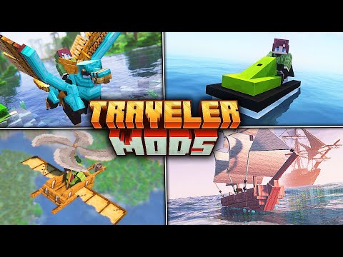 Epic Transport Mods in Minecraft 1.20.1 - 2023!