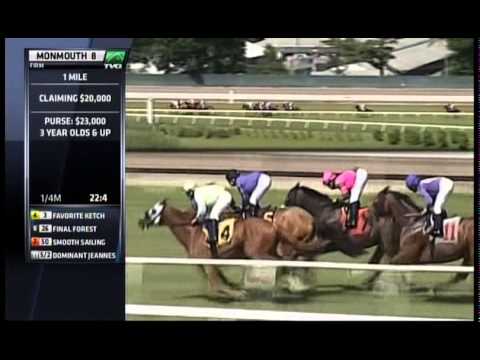DOMINANT JEANNES draws clear to win at Monmouth Park - June 22, 2014