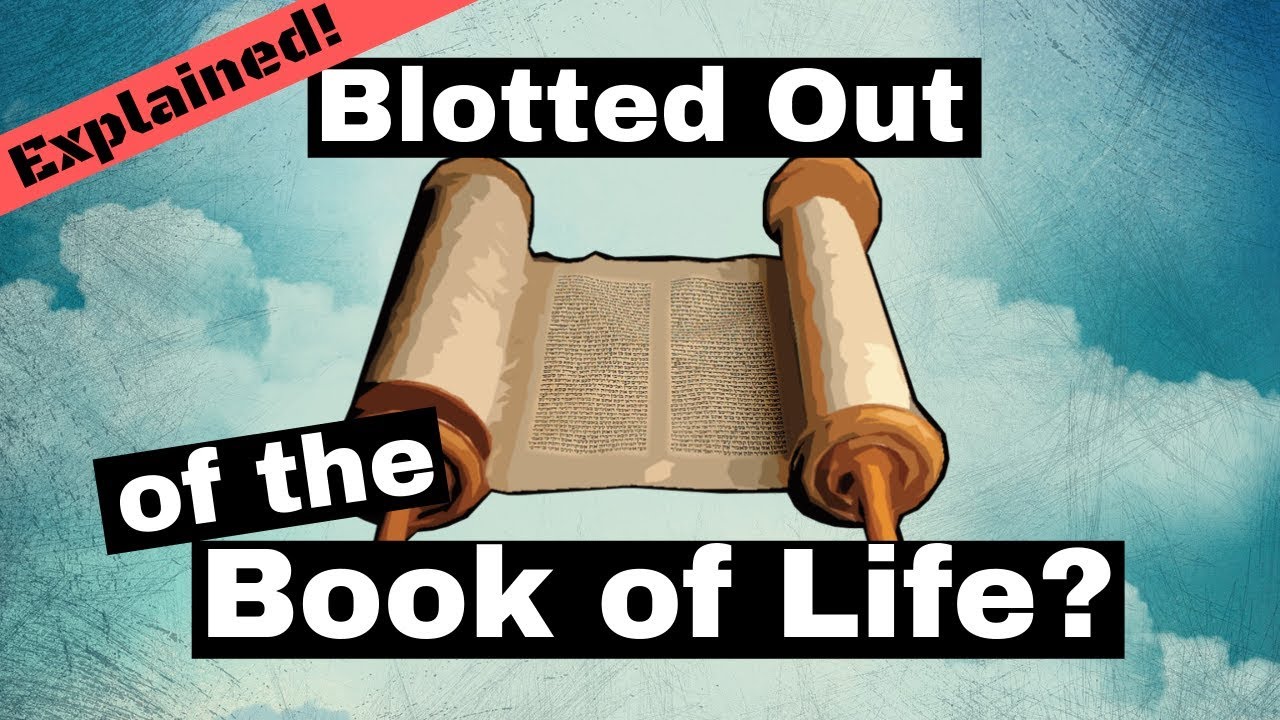 What does blotted mean in the Bible? Archive REF