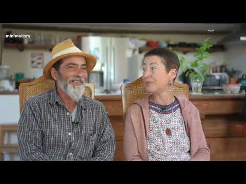 Couple Growing Food Year Round in a Backyard Permaculture Micro Farm with Geodesic Dome Greenhouse_R