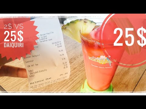 2$ vs 25$ daiquiri