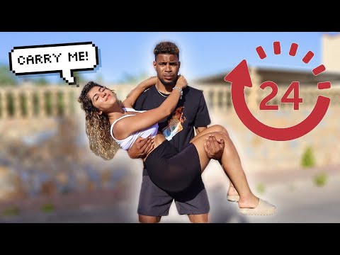 Being My Girlfriends PERSONAL ASSISTANT For 24 HOURS!! *bad idea*