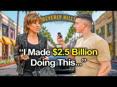 Asking Wealthy Americans How They Got So Rich! (Beverly Hills)