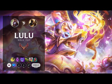 Lulu Top vs Akshan - KR Grandmaster Patch 12.11