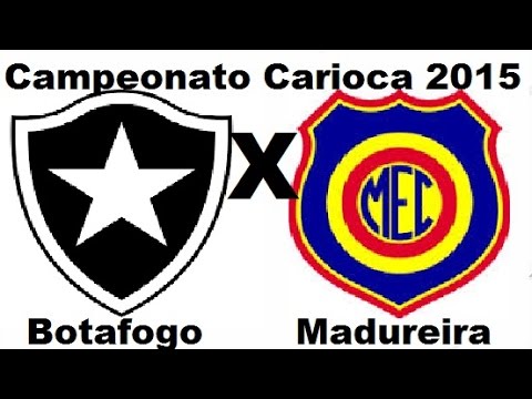 Botafogo 4 x 1 Madureira - Carioca 2015 - Jogo Completo