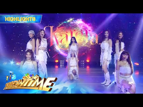 BINI performs their latest single "Karera" on It's Showtime Stage It's Showtime