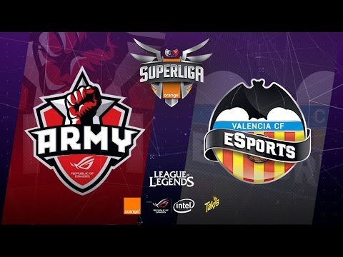 SUPERLIGA ORANGE-Asus Rog Army vs Valencia CF eSports-Mapa 1-#SUPERLIGAORANGELOL10