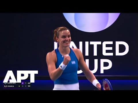 Greece Dominates Japan! Sakkari & Tsitsipas Shine at United Cup | APT