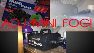 Video thumbnail for Unboxing the American DJ Mini Fog fog machine! by DaSamNudge