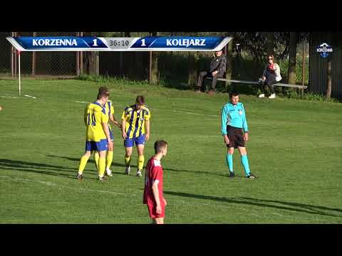 Skrót meczu ULKS Korzenna - Kolejarz Stróże 5:2 (2:2) 26.05.2021r. - Juniorzy starsi 2020/2021