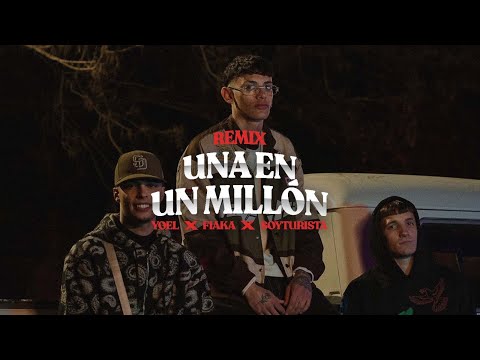 UNA EN UN MILLÓN (REMIX) YOEL, SOYTURISTA, FIAKA (VIDEO OFICIAL)