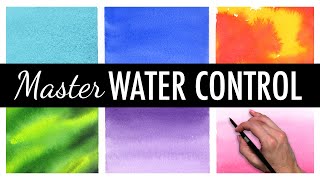 Master Watercolor Basics: 9 Fun Exercises for Absolute Beginners
