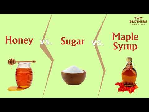 Honey vs Sugar vs Maple Syrup - Which Sweetener is Good for Health?