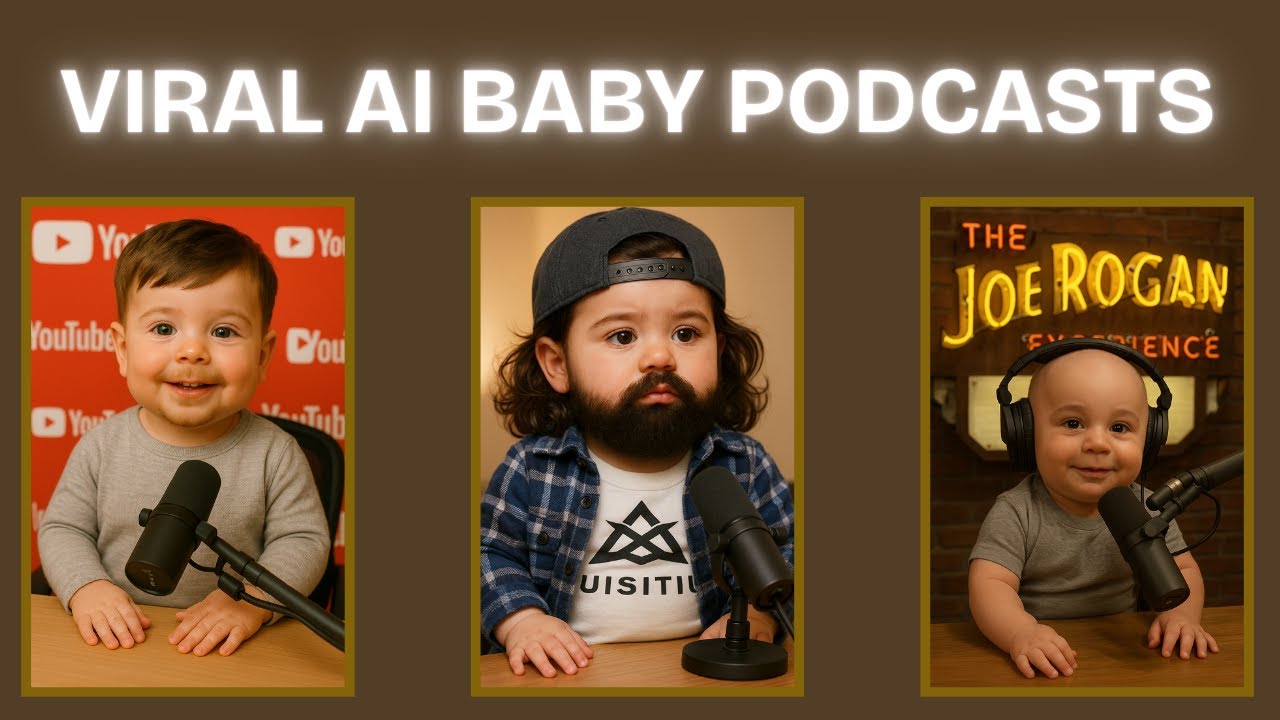 I Automated the Viral Talking Baby Podcast AI Videos (n8n Tutorial)