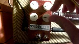 Coda Effect Golden Hour Overdrive Demo (Vemuram Jan Ray Clone)