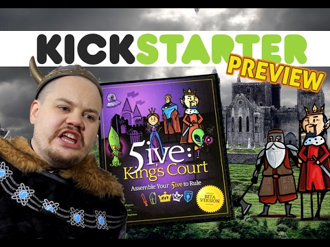 Maple Meeple Previews - 5ive: King's Court