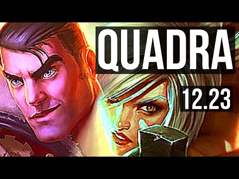 JAYCE vs RIVEN (TOP) | Quadra, 2.3M mastery, 1500+ games | EUW Diamond | 12.23