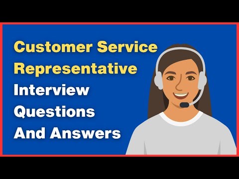 Customer Service Representative Interview Questions And Answers