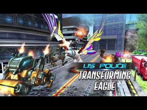 US Police Eagle Robot Transforming War