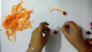 Easy rakhi making for god with only 3 things within a minute//HAPPY RAKHI TO ALL//RAKHI SPECIAL