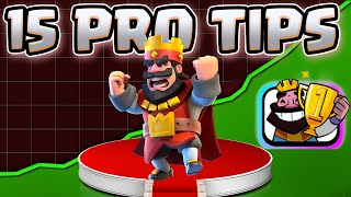 15 SECRET Tips NO ONE Knows in Clash Royale