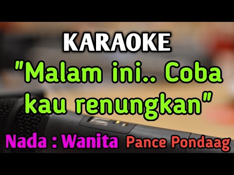 DISAAT KAU HARUS MEMILIH - KARAOKE || NADA WANITA CEWEK || Pop Nostalgia || Pance || Live Keyboard