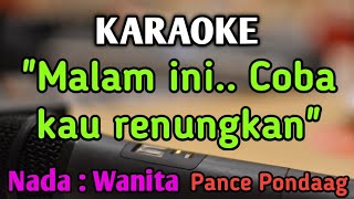 Download lagu DISAAT KAU HARUS MEMILIH - KARAOKE || NADA WANITA CEWEK || Pop Nostalgia || Pance || Live Keyboard mp3