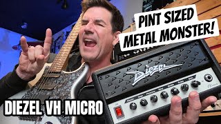 Video thumbnail for Diezel VH MICRO AMP - PINT-SIZED METAL MONSTER! by Pete Thorn