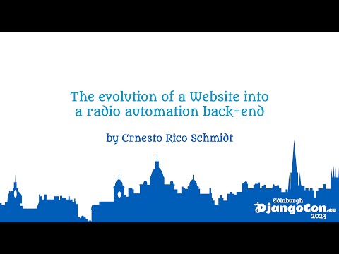 DjangoCon Europe 2023 | The evolution of a Website into a radio automation back-end. thumbnail