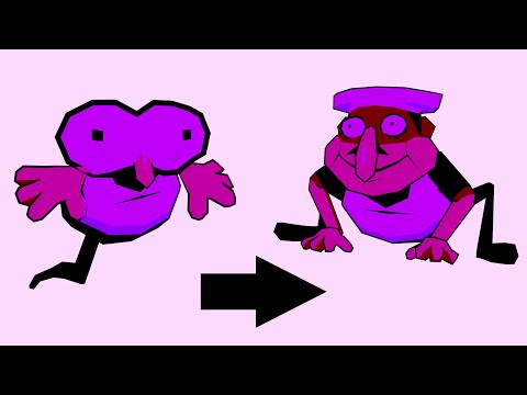 Dwarf violet's life cycle (SFM)