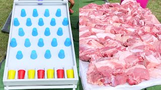 BOARD CHALLENGE: HIT THE BALL TO WIN PORK!