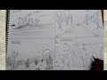 How To Draw Different Types Of Landforms I Landforms Diagram