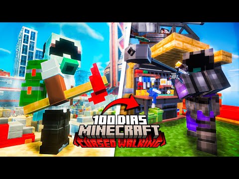 I SURVIVED 100 DAYS IN A ZOMBIE APOCALYPSE IN MINECRAFT – THE MOVIE