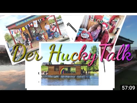 Der erste Hucky Talk "AndersSein vereint" auf dem Inklusions Hausboot Huckleberry Finn