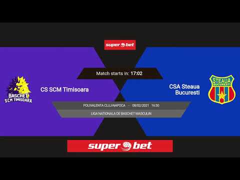 LNBM 2020-2021: SCM Timisoara - Steaua Bucuresti