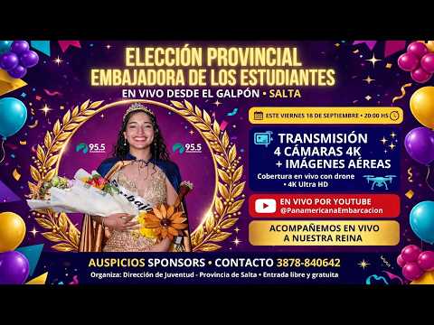 ELECCIÓN REINA DE LOS ESTUDIANTES DE LA PROVINCIA DE SALTA - EL GALPON 2026 - EN VIVO