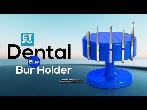 Experts Agree This Blue Dental Bur Holder Is A GAMECHANGER