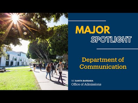 Ucsb Comm Major Sheet