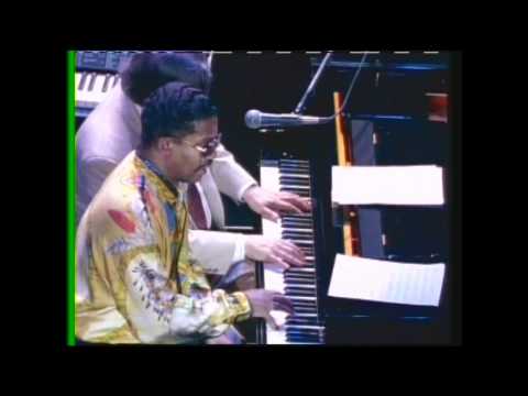 ANTONIO CARLOS JOBIM & Herbie Hancock - Wave. 1993 Tribute concert live in Sao Paolo.
