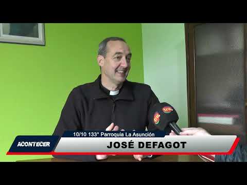 Marcos Juárez: 133° aniversario de Parroquia La Asunción en la ciudad