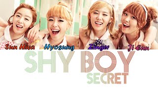 Secret - Shy Boy (Color Coded Lyrics) Han/Rom/Eng