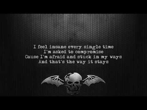 Avenged Sevenfold - Almost Easy [Lyrics on screen] [Full HD]