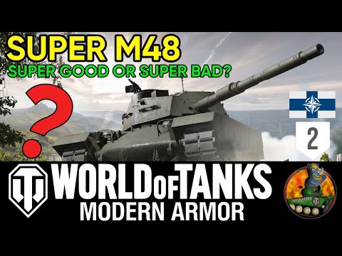 SUPER M48 II Super by Name, Super by Nature? II Tank Review II WoT Console II Evolution Season
