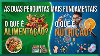 Miniatura do vídeo "O que é Alimentação? O que é Nutrição? As perguntas Fundamentais da Ciência da Nutrição Humana." no canal do nutricionista Eduardo Klein