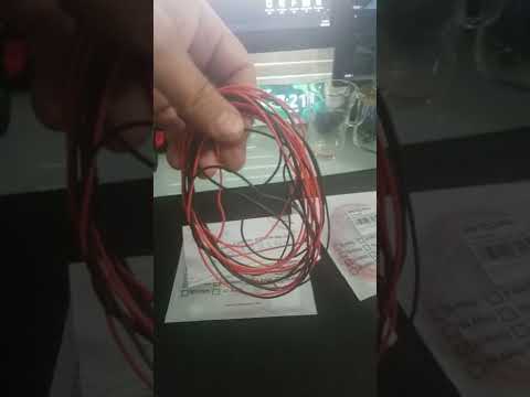 60amp with 22AWG 😉