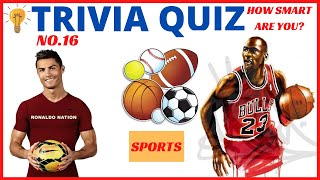 Trivia | Online | Sports Quiz # 1