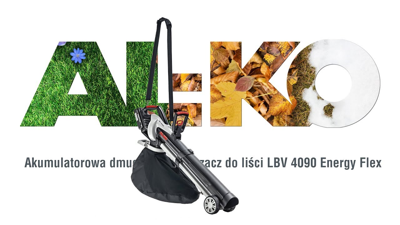 Akumulatorowa dmuchawa/odkurzacz do liści AL-KO LBV 4090 Energy Flex