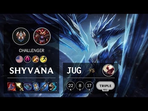 Shyvana Jungle vs Lee Sin - NA Challenger Patch 10.9