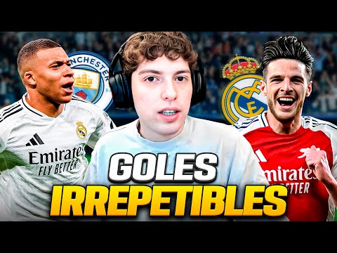 GOLES IMPOSIBLES E IRREPETIBLES EN EL FUTBOL (2024-2025) - IMPRESIONANTE...